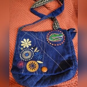 Get Ready Girls Embroidered Crossbody Purse Bag